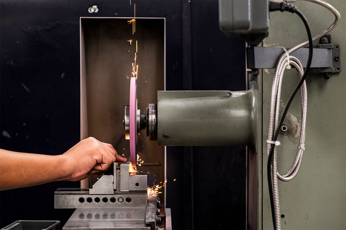 Surface grinding